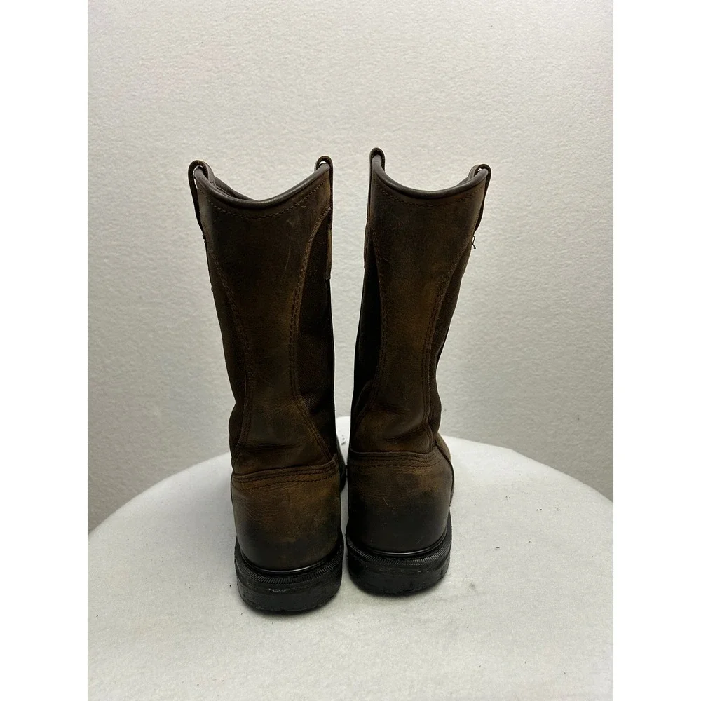 Carhartt Men's Waterproof Steel Toe Work Boots Brown‎ Size 8.5 D
